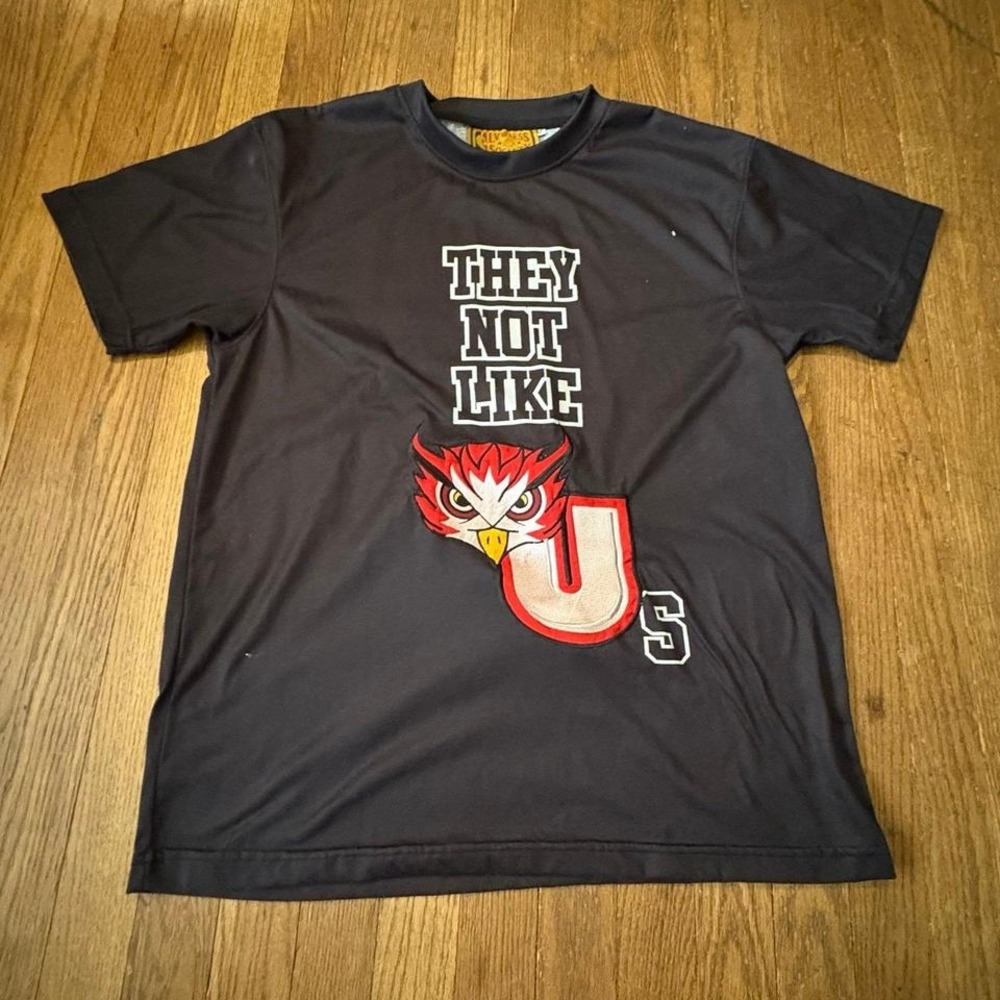 Miami Hurricanes "THEY NOT LIKE‎ US" T-Shirt Lawless Society Black U College